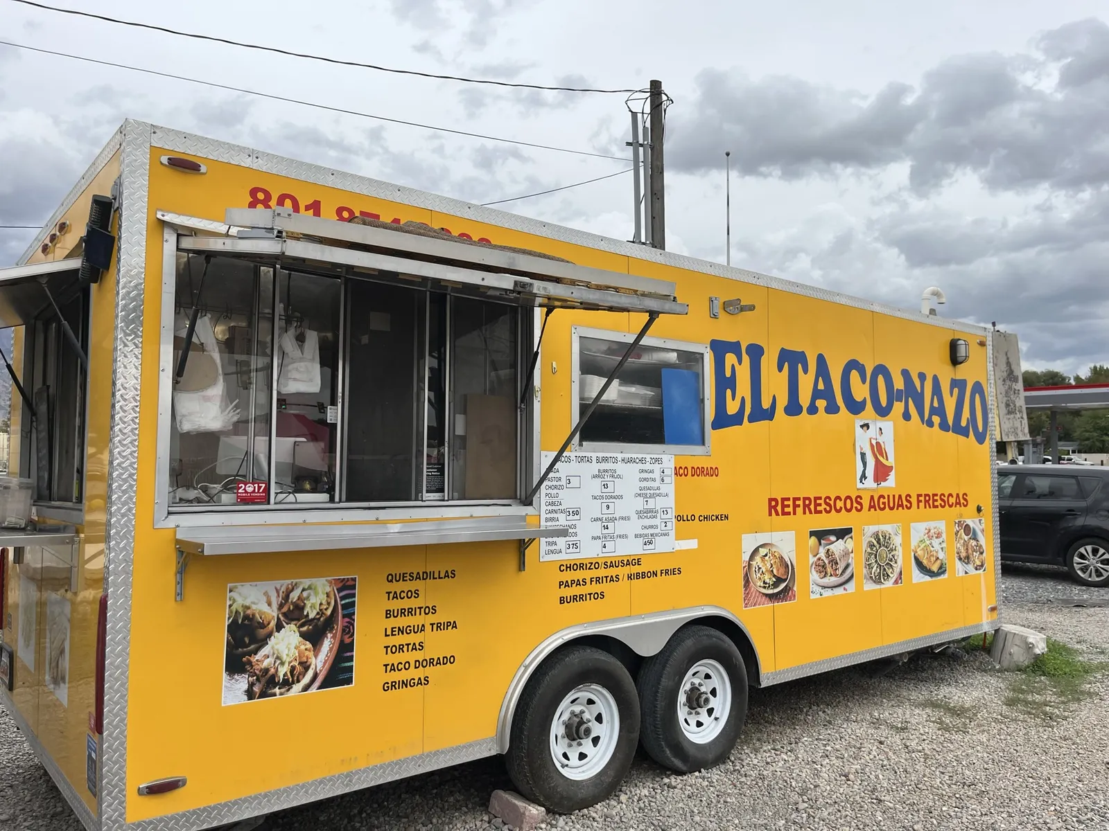 El Taco-Nazo food truck on W Center St in Provo